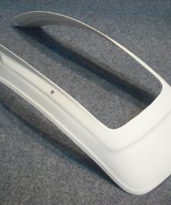 Spoiler guardabarros delantero Enduro blanco