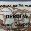 Juego juntas Derbi Antorcha Super