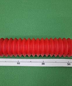 Fuelles horquilla 36x55Ø 17 espiras rojo