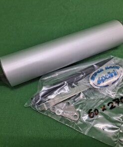 Silencioso Polini Super R Aluminio 60 x 270mm